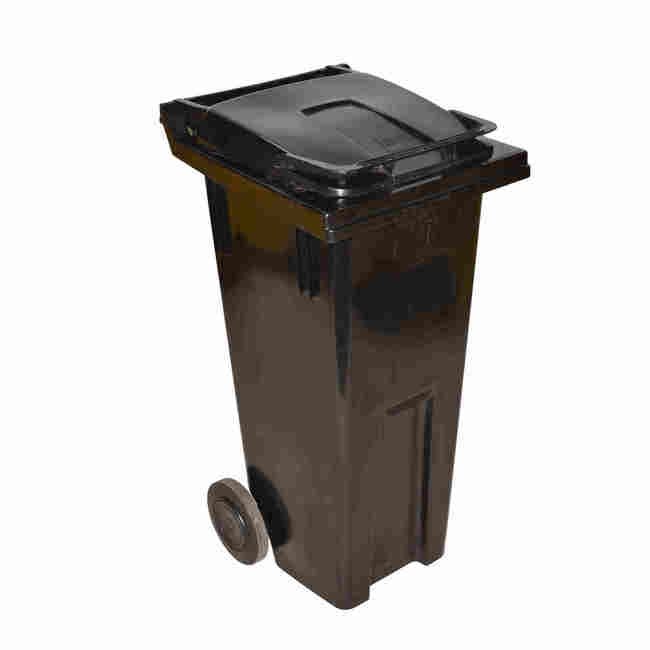 Municipal Wheelie Bin 120L — Black