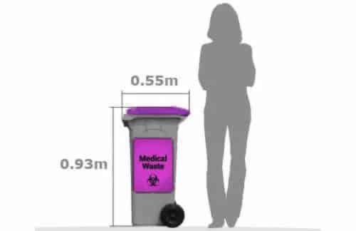 Pharmaceutical Waste Bin 20L — Purple