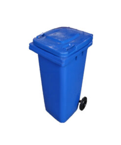 Wheelie Bin - 120L - 2 Wheel - Plastic - Blue - 0128