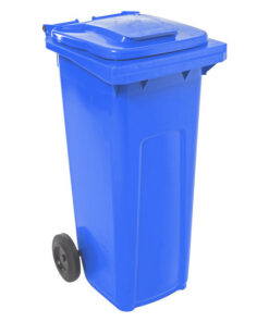 Wheelie Bin - SABS Approved - 140L - Blue - Pack of 12 - Wheelie Bin 140L-blue