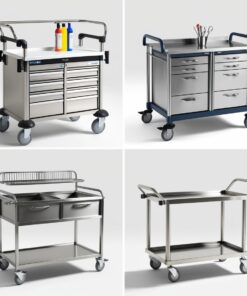 medicine distribution trolley