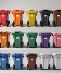 Indigo 770 liter wheelie bin