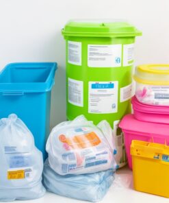 small biohazard containers