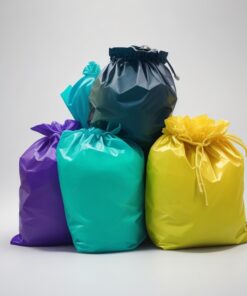 contaminated waste bin