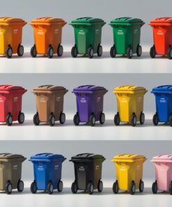 1000 liter indigo wheelie bin