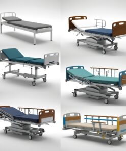 Examination couch for hospitals