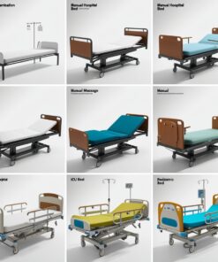 Medical evaluation bed