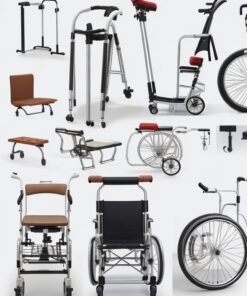 Standard Detachable Wheelchair 16"-41cm