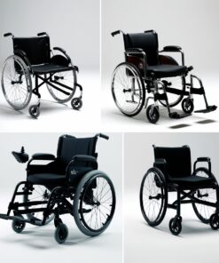 Alulux Recliner Wheelchair 16"-41cm