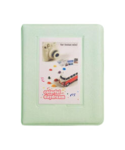 Instax Acc Album Vinyl Mini 12 Mint Green 64 Photos