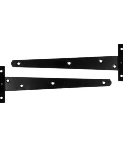 Kaufmann Tee Hinge Blk Japan Ld 250Mm Pair (Bulk)
