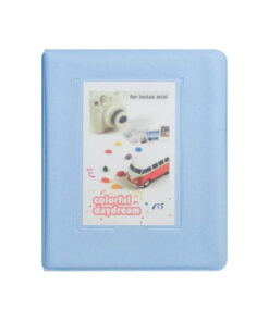 Instax Acc Album Vinyl Mini 12 Pastel Blue 64 Photos