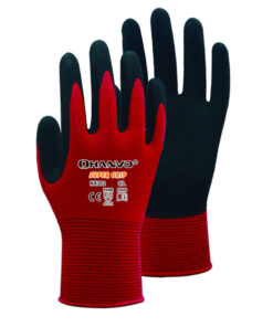 Hanvo Glove Super Grip Nitrile Hi-Viz Yel