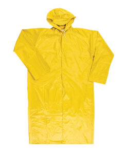 Raincoat Pvc/Poly Yellow Small