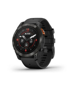 F?nixÂ® 8 â 51 Mm, Amoled, Sapphire, Carbon Grey Dlc With Black/Pebble Grey Silicone Band