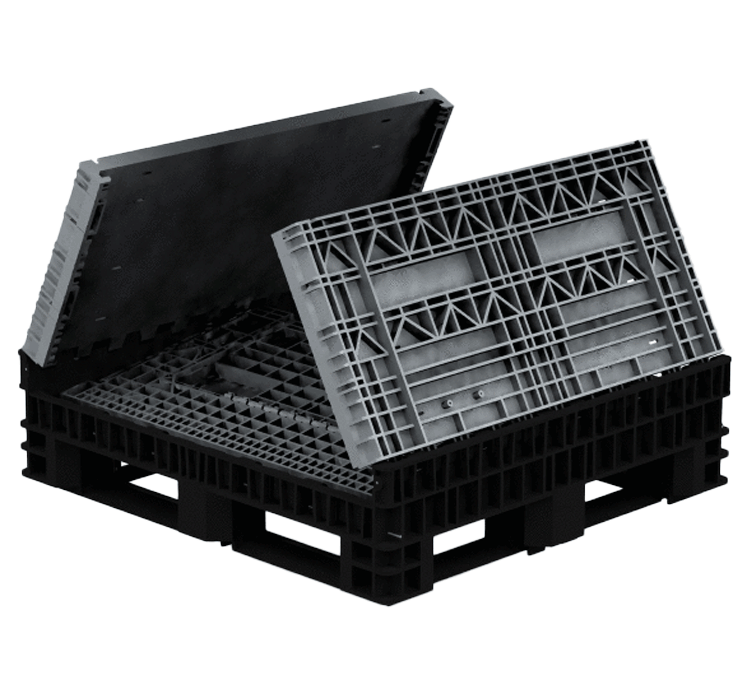 Collapsible Bin 54��� Solid Side Walls ��� 1140 X 1220 X 1373H