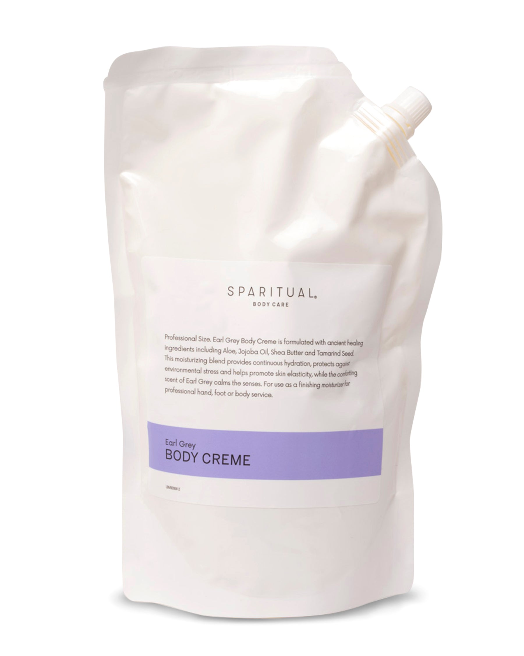 SPARITUAL Body Creme - Earl Grey 1L