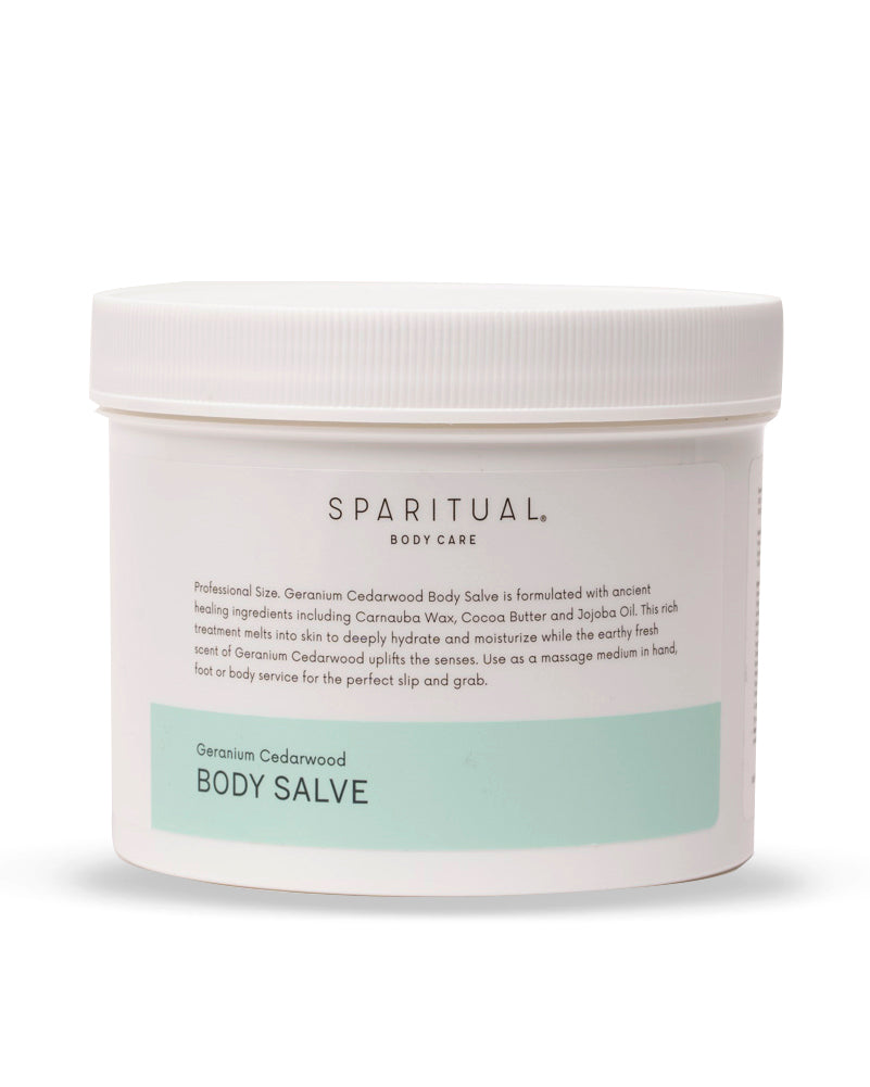SPARITUAL Body Salve - Geranium Cedarwood 784ml