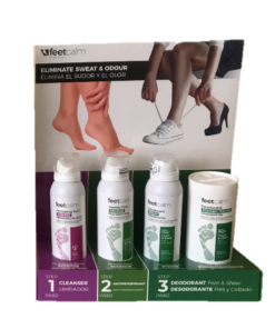 Feetcalm Display Stand - Odour Feet