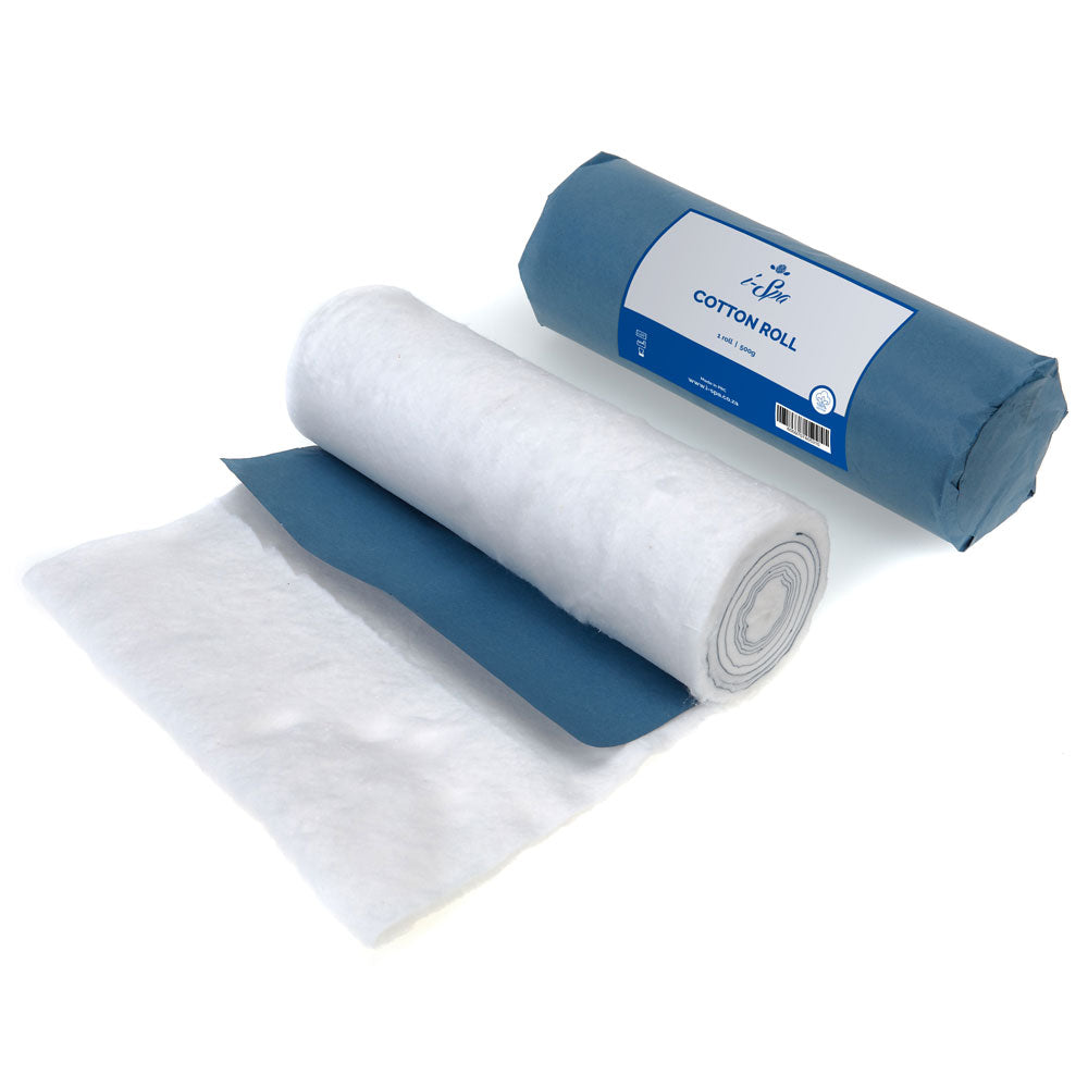 Cotton wool roll interleaved 500g